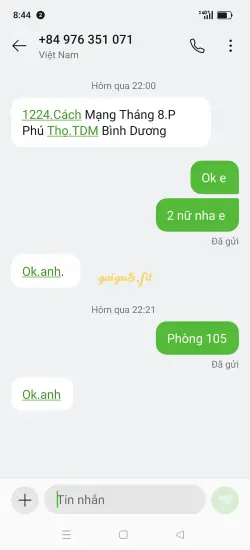Ảnh đánh giá gái gọi