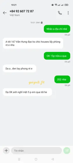Ảnh đánh giá gái gọi