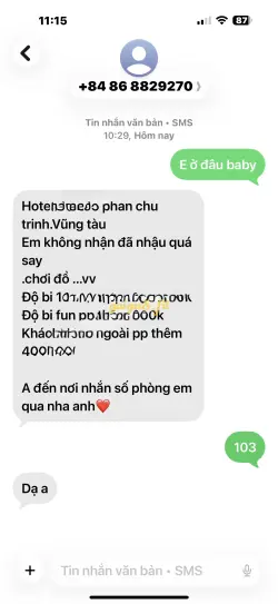Ảnh đánh giá gái gọi