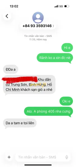 Ảnh đánh giá gái gọi