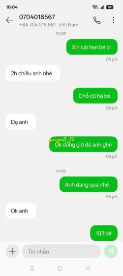 Ảnh đánh giá gái gọi