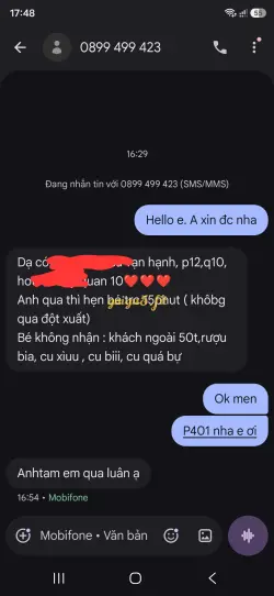 Ảnh đánh giá gái gọi