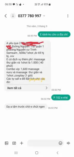 Ảnh đánh giá gái gọi