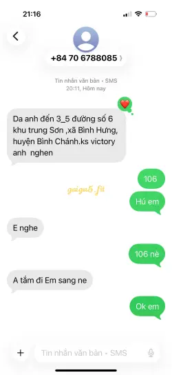 Ảnh đánh giá gái gọi
