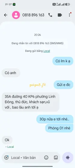 Ảnh đánh giá gái gọi