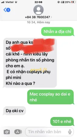 Ảnh đánh giá gái gọi