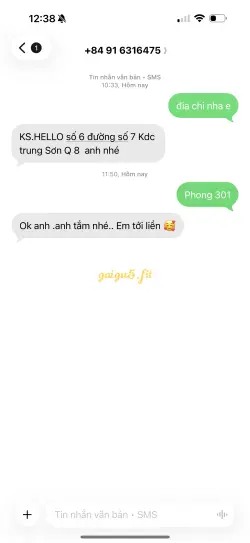 Ảnh đánh giá gái gọi