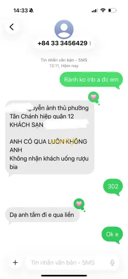 Ảnh đánh giá gái gọi