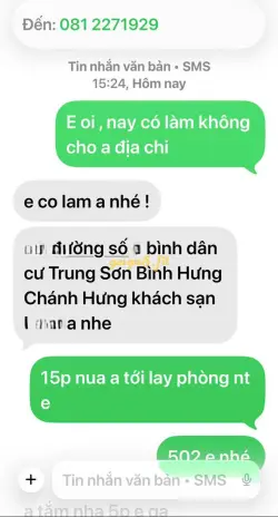 Ảnh đánh giá gái gọi