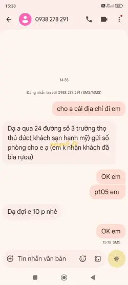 Ảnh đánh giá gái gọi