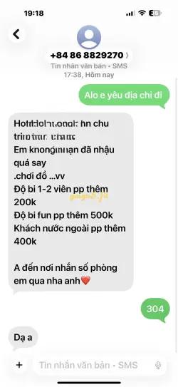 Ảnh đánh giá gái gọi
