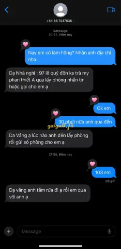 Ảnh đánh giá gái gọi