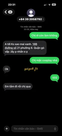 Ảnh đánh giá gái gọi