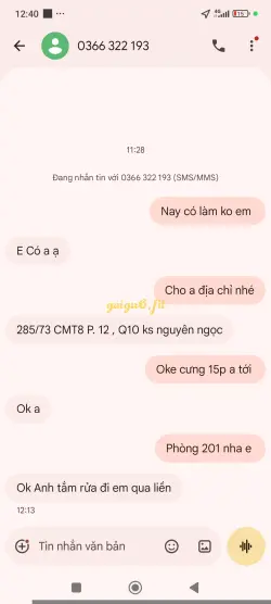 Ảnh đánh giá gái gọi