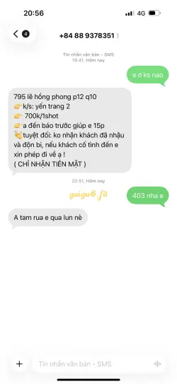 Ảnh đánh giá gái gọi