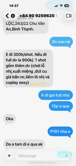 Ảnh đánh giá gái gọi