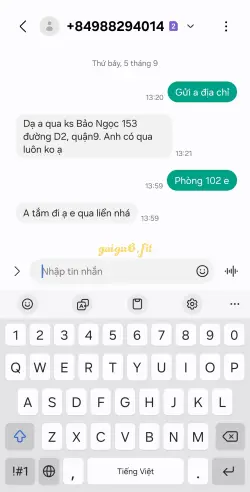 Ảnh đánh giá gái gọi