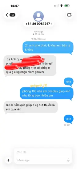 Ảnh đánh giá gái gọi
