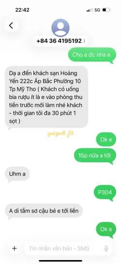 Ảnh đánh giá gái gọi