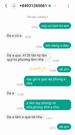 Ảnh đánh giá gái gọi