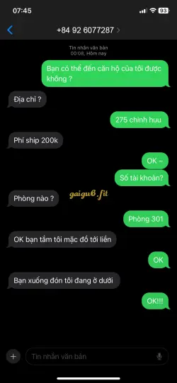 Ảnh đánh giá gái gọi