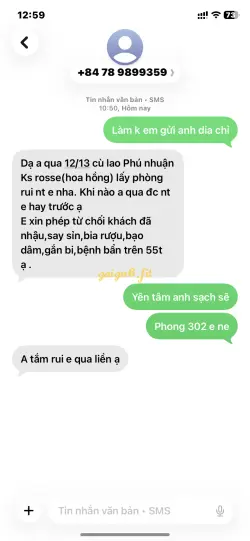Ảnh đánh giá gái gọi