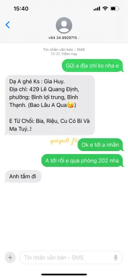 Ảnh đánh giá gái gọi