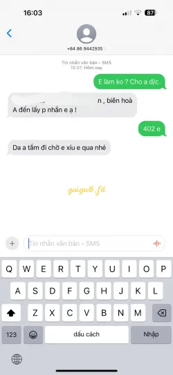 Ảnh đánh giá gái gọi