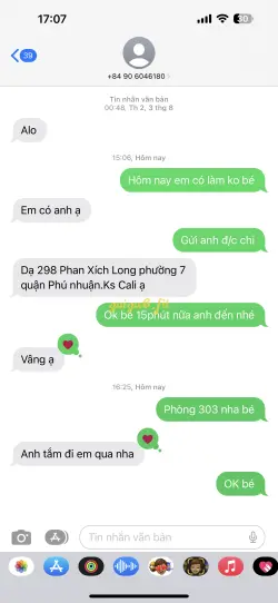 Ảnh đánh giá gái gọi