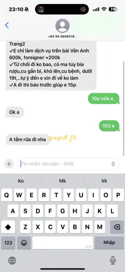Ảnh đánh giá gái gọi