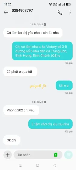 Ảnh đánh giá gái gọi