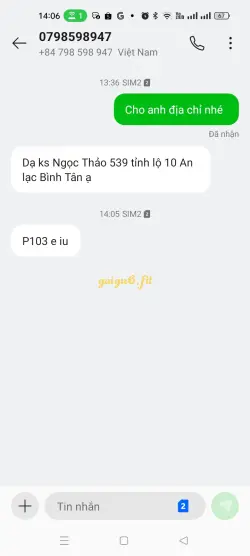 Ảnh đánh giá gái gọi