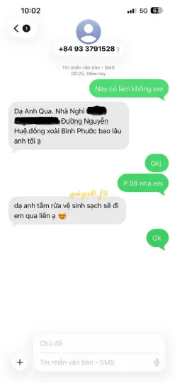 Ảnh đánh giá gái gọi