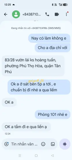 Ảnh đánh giá gái gọi