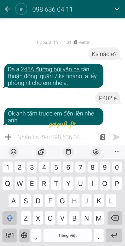 Ảnh đánh giá gái gọi