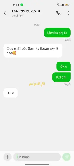 Ảnh đánh giá gái gọi