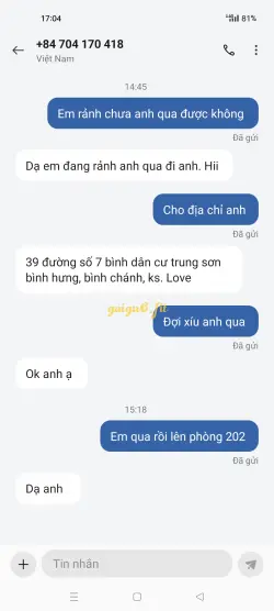 Ảnh đánh giá gái gọi