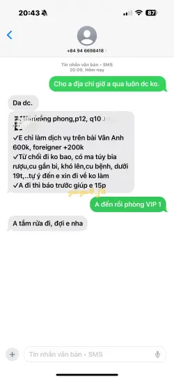 Ảnh đánh giá gái gọi