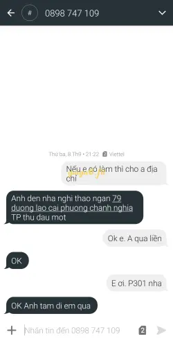 Ảnh đánh giá gái gọi