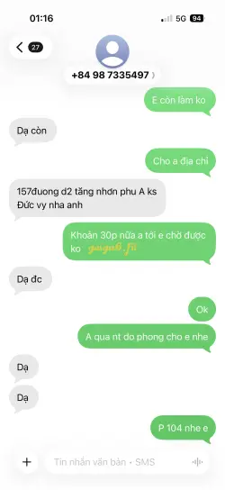 Ảnh đánh giá gái gọi