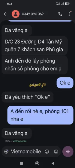 Ảnh đánh giá gái gọi