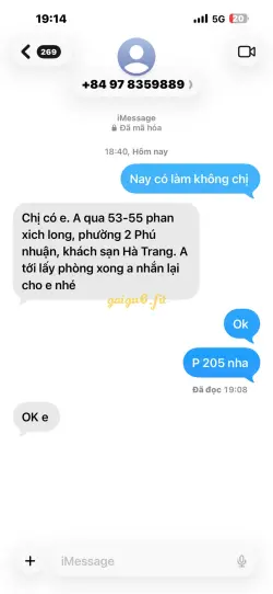 Ảnh đánh giá gái gọi
