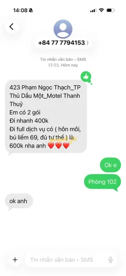 Ảnh đánh giá gái gọi