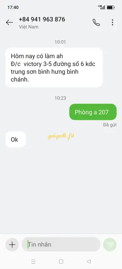 Ảnh đánh giá gái gọi