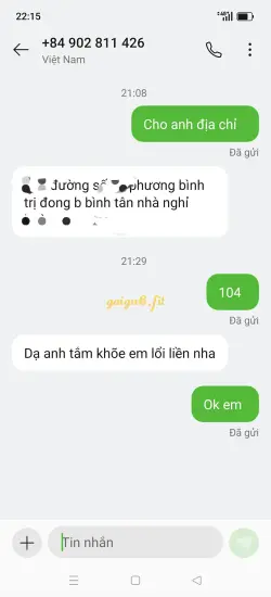 Ảnh đánh giá gái gọi